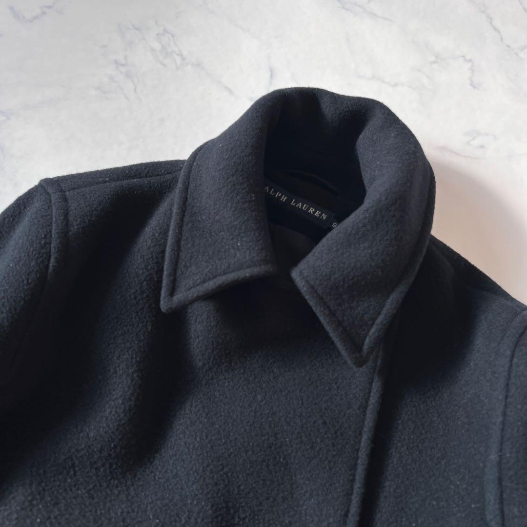 Ralph Lauren ピーコート サイズ9号/M相当 レディース 黒　ダブル