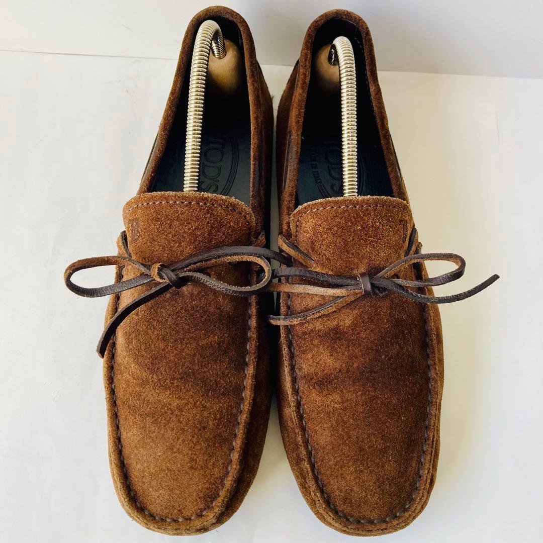 TOD'S トッズ 濃茶 ローファー 25cm 除菌・消臭済み