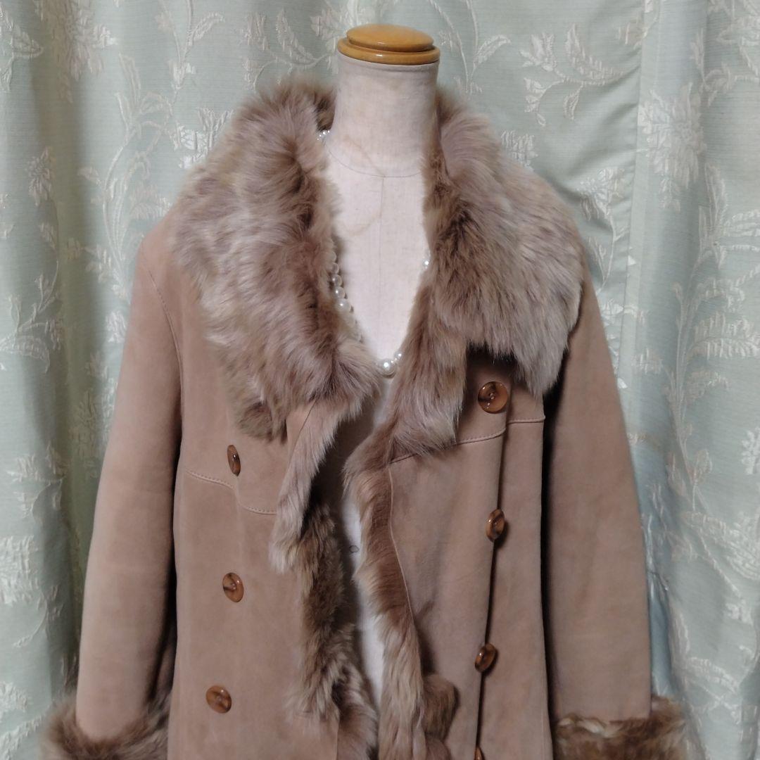 新品同様✩使用感無✩本物✩ムートン✩ファーコート✩柔らか