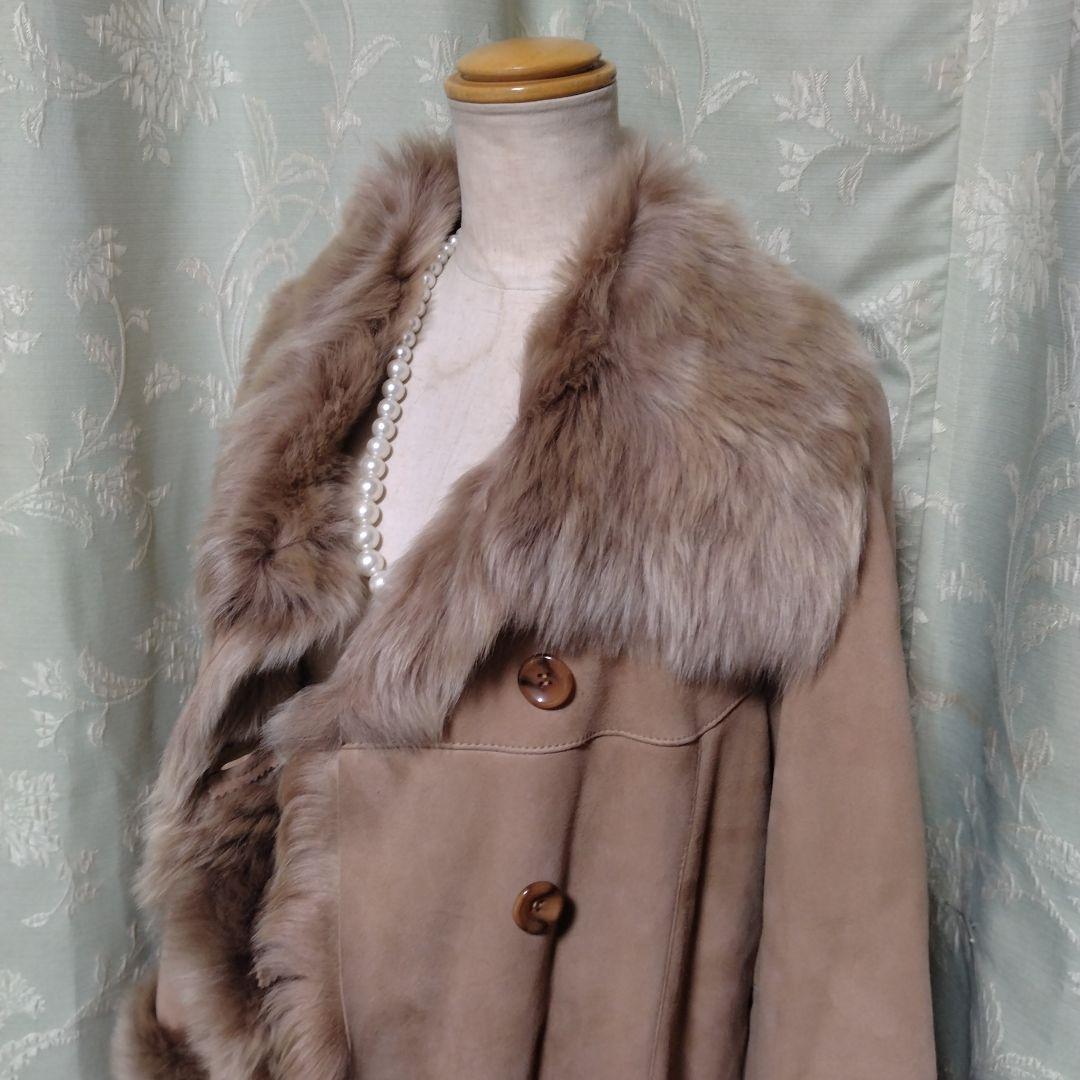 新品同様✩使用感無✩本物✩ムートン✩ファーコート✩柔らか