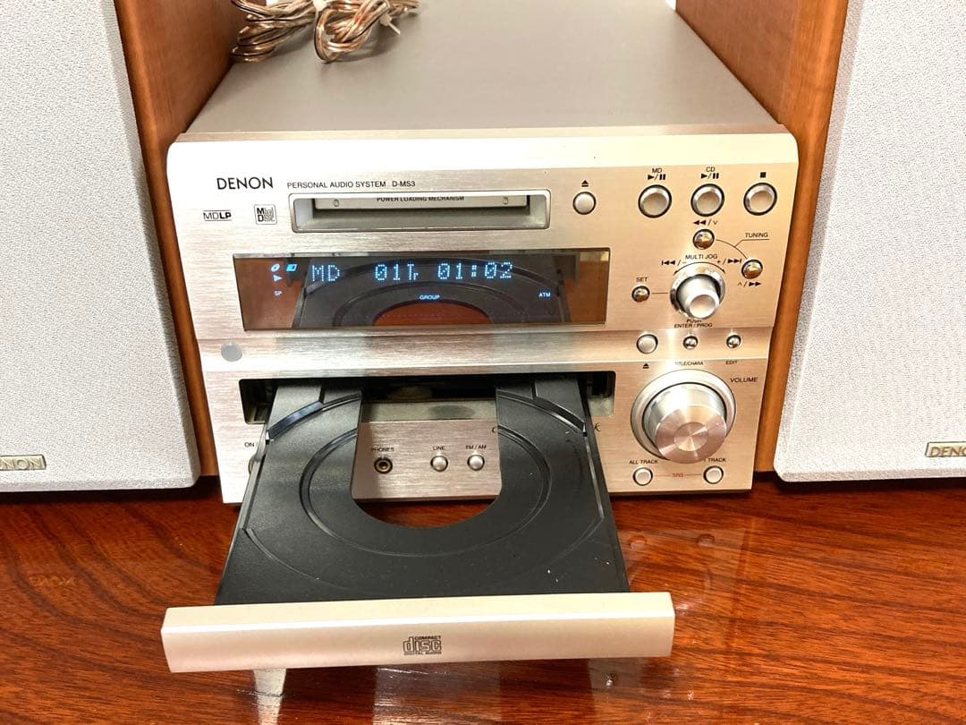 [推奨の逸品]DENON CD/MDオーディオシステム D-MS3