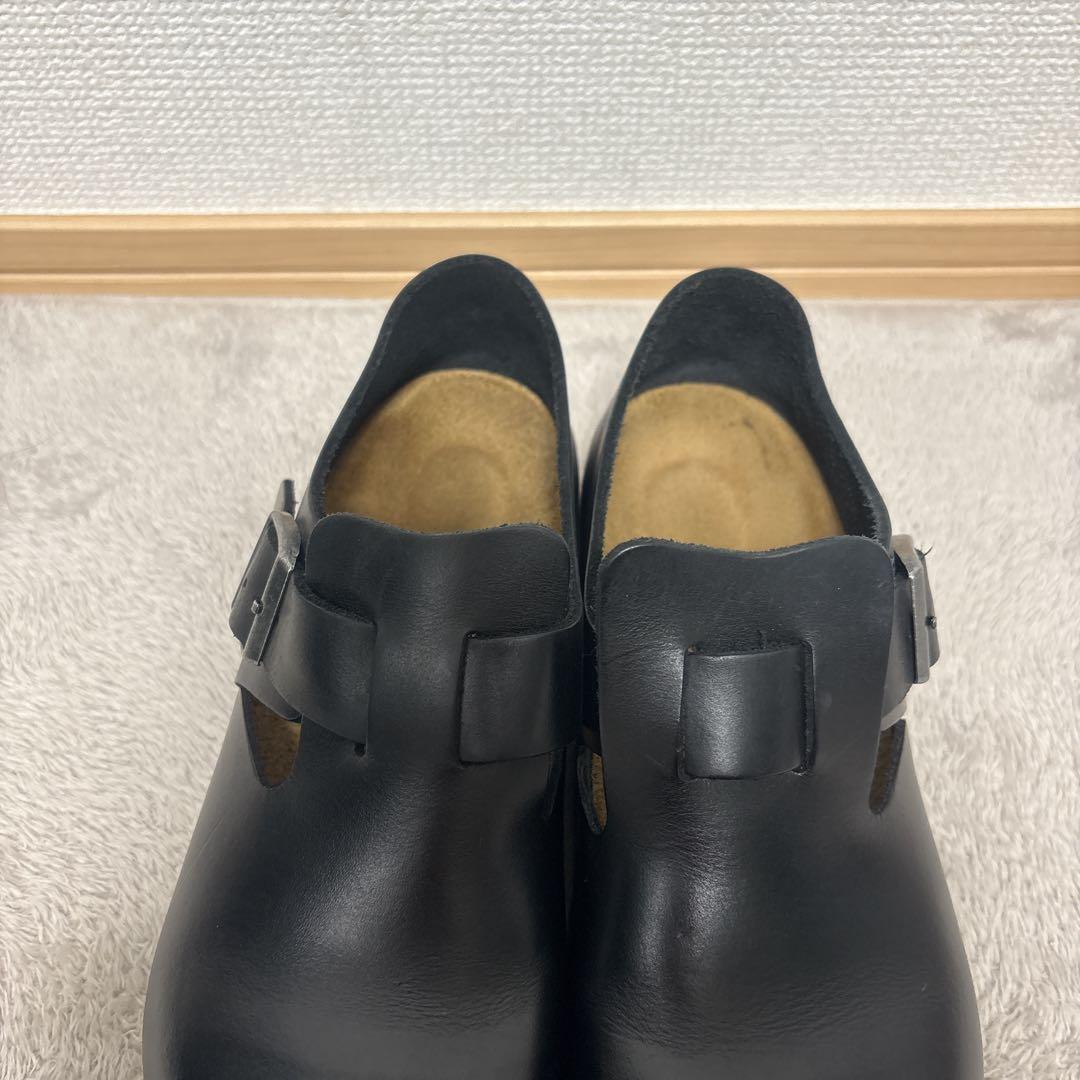 美品　ビルケンシュトック　ロンドン　23cm　ブラック　黒　オイルドレザー　36