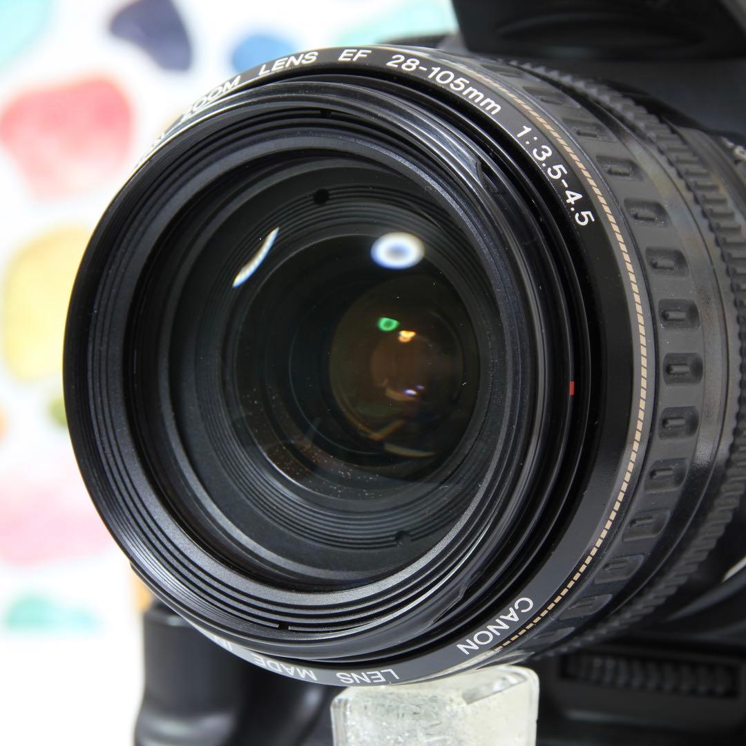 ♥︎◇Canon KISS N ◇レンズキット♪ ◇バッテリーグリップ付き♪