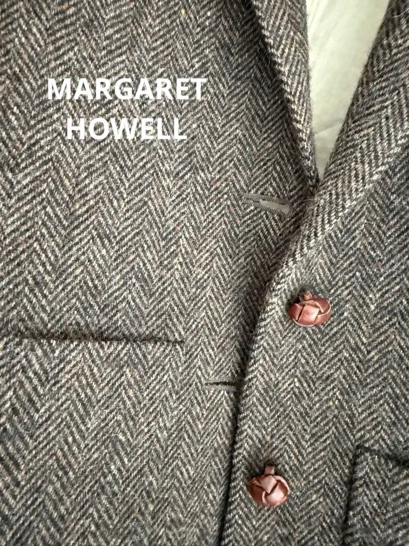 MARGARET HOWELLマーガレットハウエル ヘリンボーン ジャケット