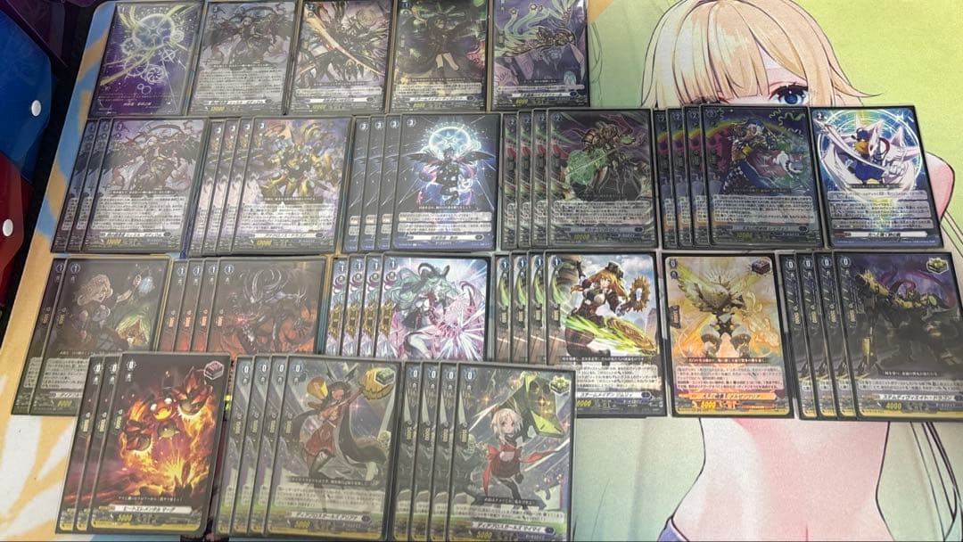 ヴァンガード 時の宿命者リィエル=オディウムデッキ【スリーブなし&最終値下げ❗️】