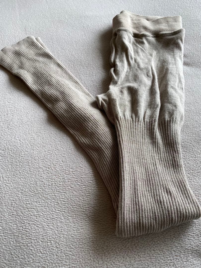 DRESS HERSELF シルクリブレギンス 3枚セット