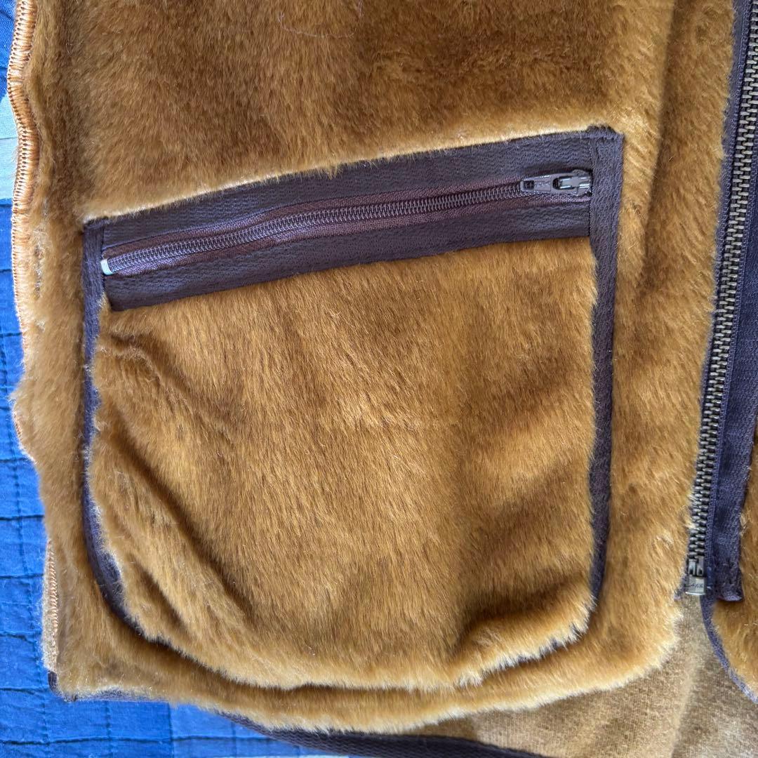 Barbour ファーライナーベスト 36 ブラウン