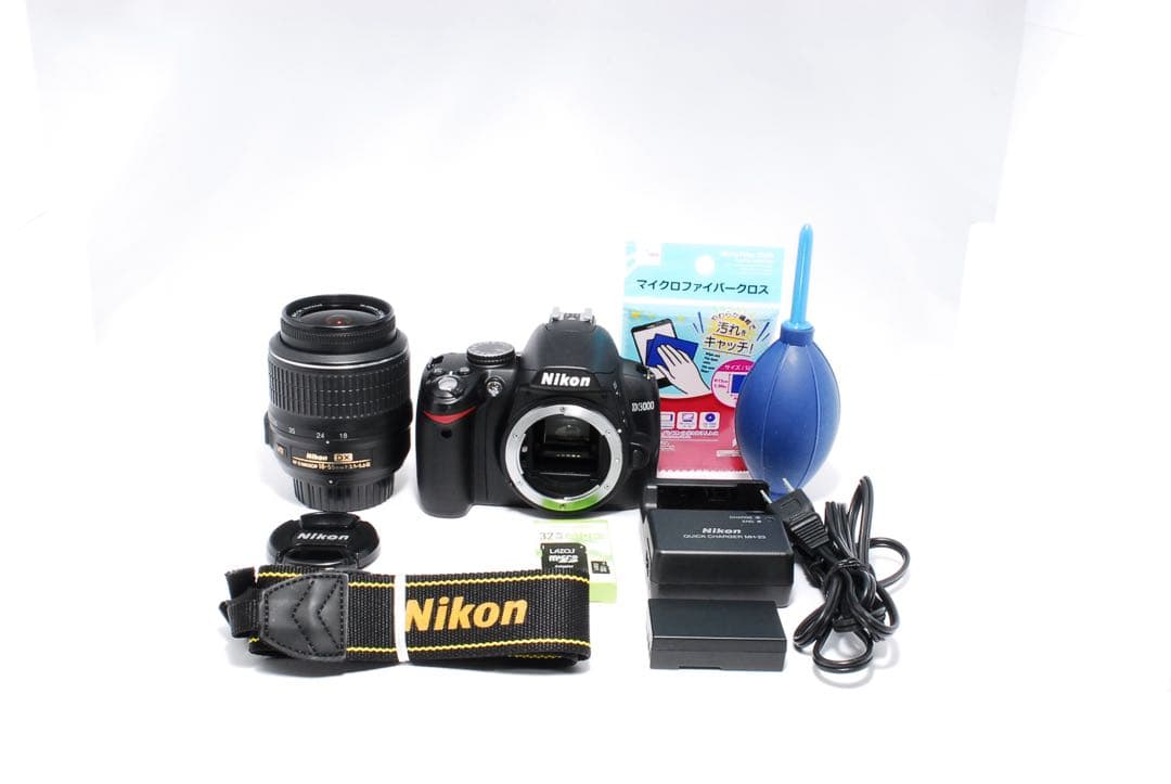 初心者オススメ❤️Nikon D3000❤️ガイドモード有りで安心✨一眼レフカメラ