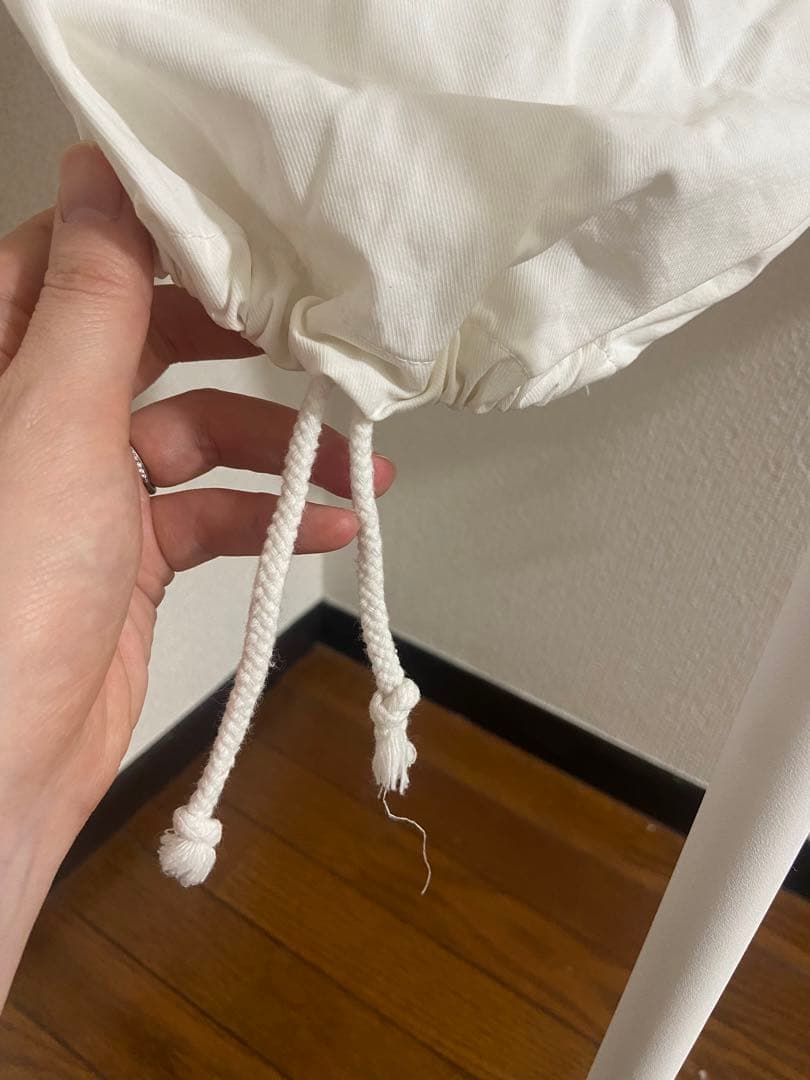 todayful 　トゥデイフル　ボーイフレンドナイロンパンツ38　ホワイト