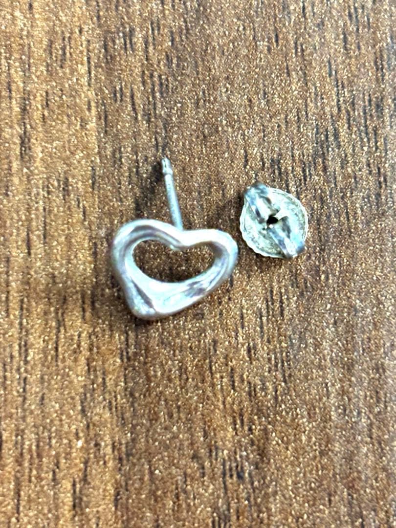 ティファニー　オープンハート925 片耳