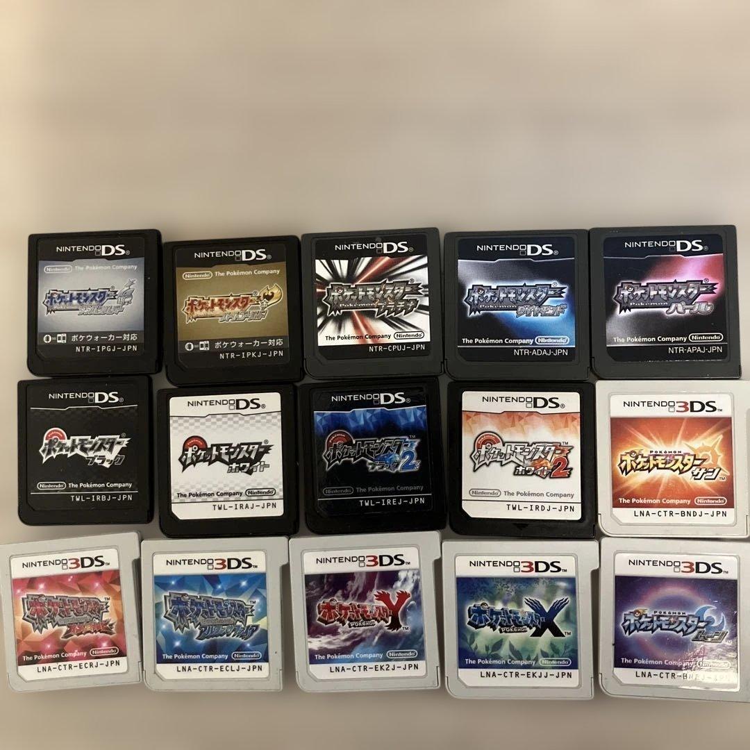3DS DS ソフト　ポケットモンスター シリーズ　まとめ売り