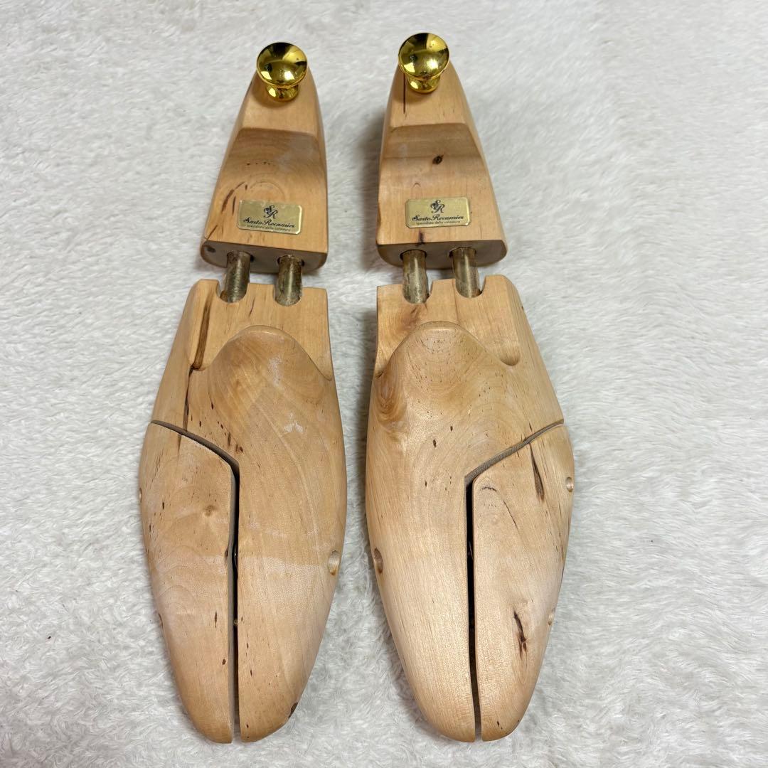 マグナーニ オパンケ製法 ストレートチップ ドレスシューズ 緑系パティーヌ 41