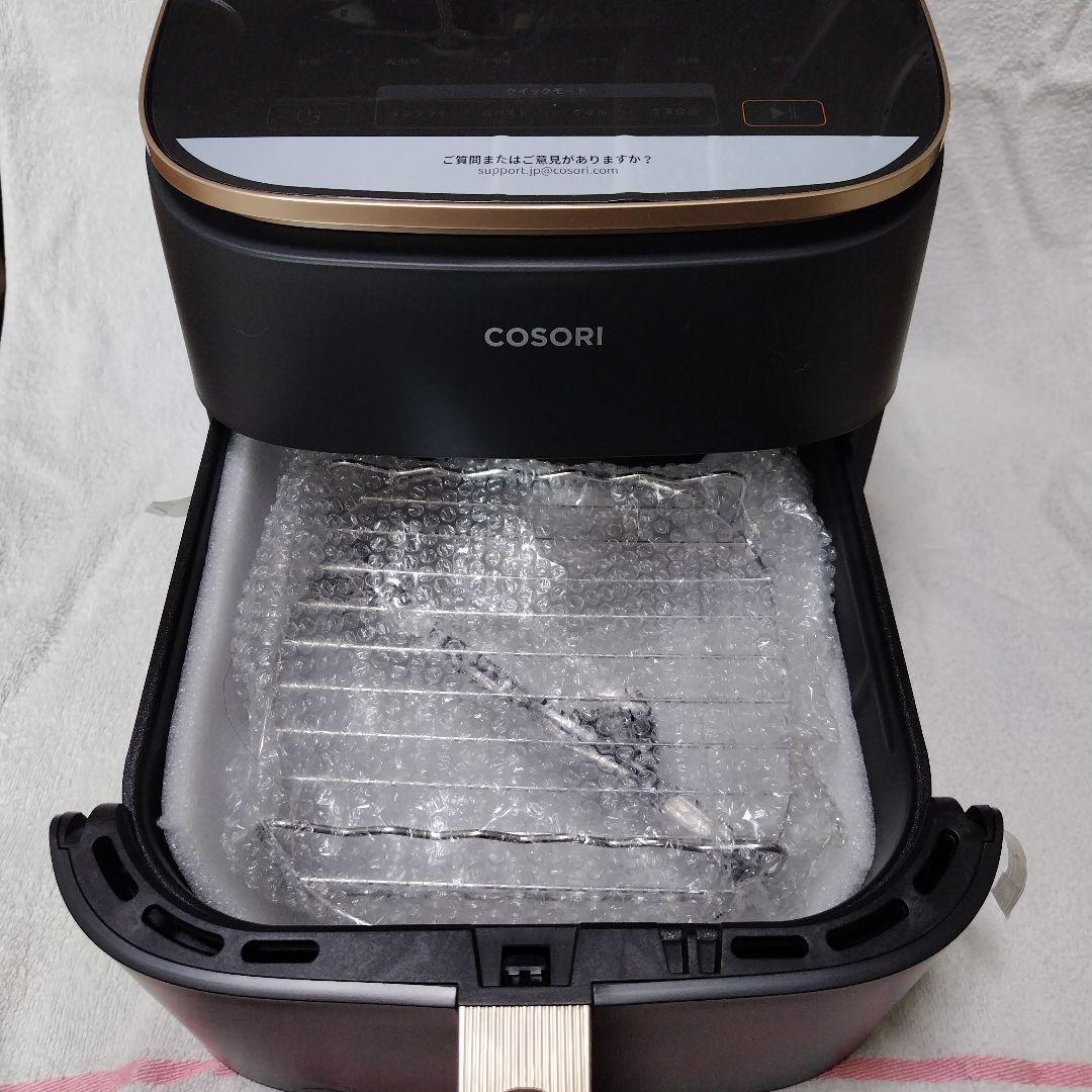 COSORI 6.0L ノンフライヤー ブラック・ゴールド