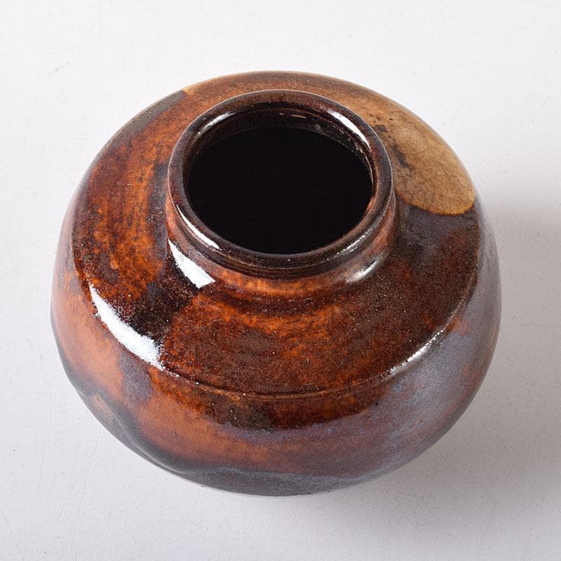 茶道具　瀬戸焼　古瀬戸　茶入　時代箱付　V　8247