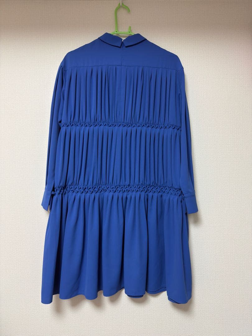 CELFORD HANAE MORIコラボ 衿付きティアードワンピース