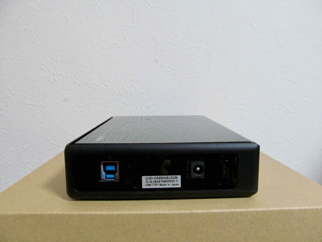 SeeQVault対応テレビ用外付HDD★LHD-ENB040U3QW／4TB
