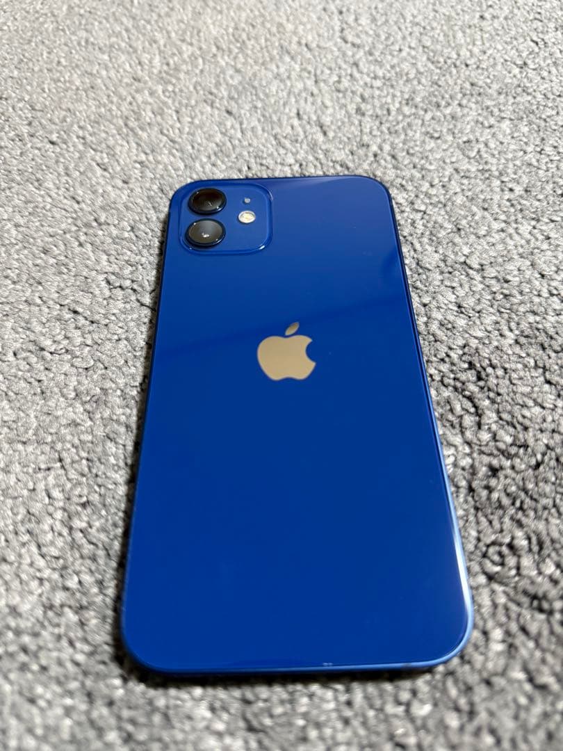 Apple iPhone 12 本体 青
