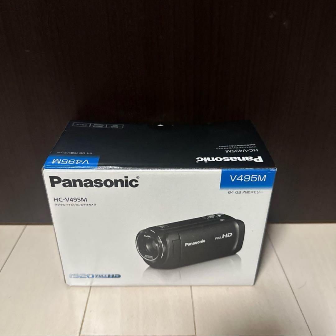新品未使用　Panasonic HC-V495M ビデオカメラ 64GB