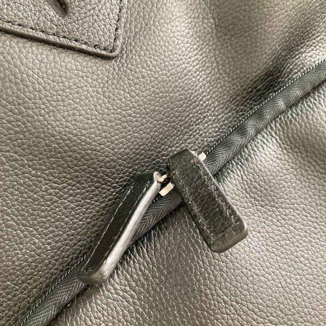 ホースレザー バックパック 黒 FLYING HORSE 馬革 美品 リュック