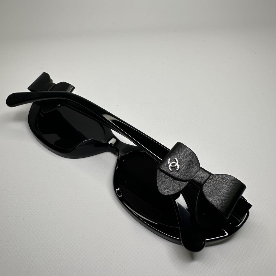 2025新作 CHANEL シャネル キャットアイ サングラス 新品 リボン