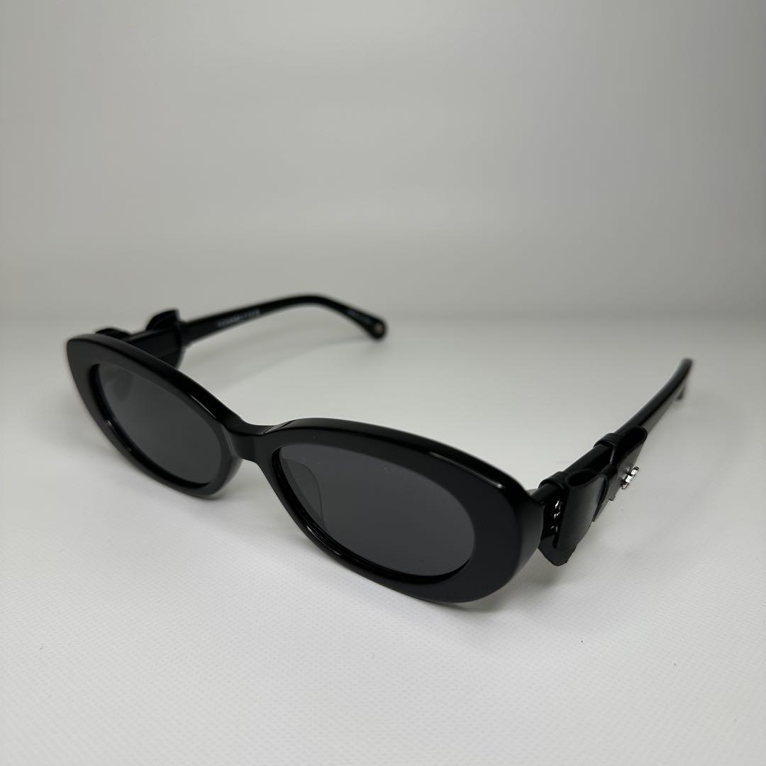 2025新作 CHANEL シャネル キャットアイ サングラス 新品 リボン