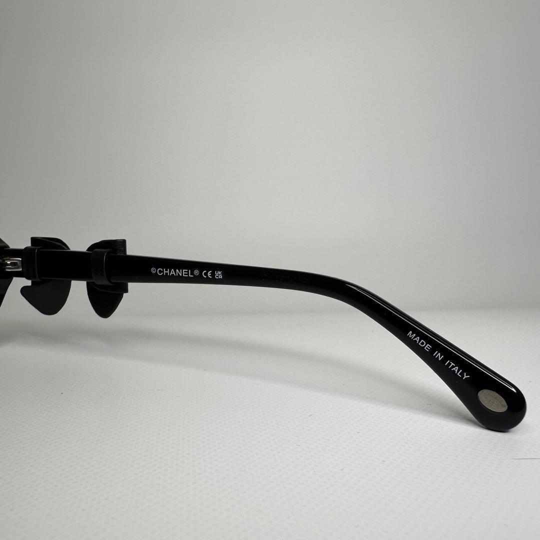 2025新作 CHANEL シャネル キャットアイ サングラス 新品 リボン