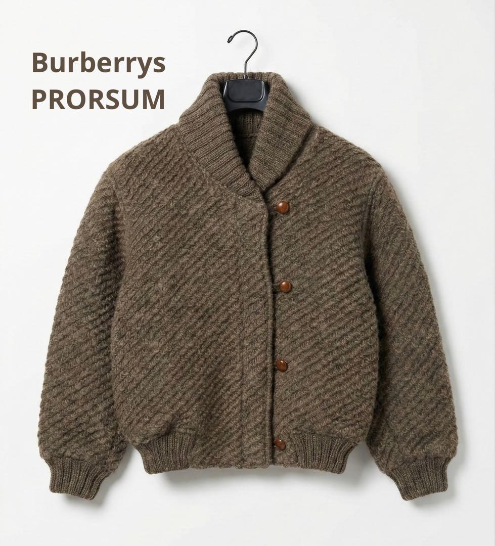 【極希少】90s Burberrys PRORSUMウールジャケット ブルゾン