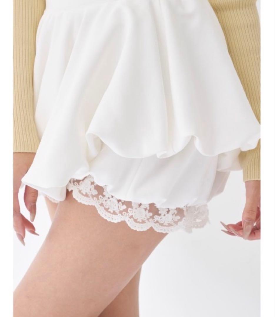 新品未開封　ダーリッチ　ミニスカート　darich 白　FREE