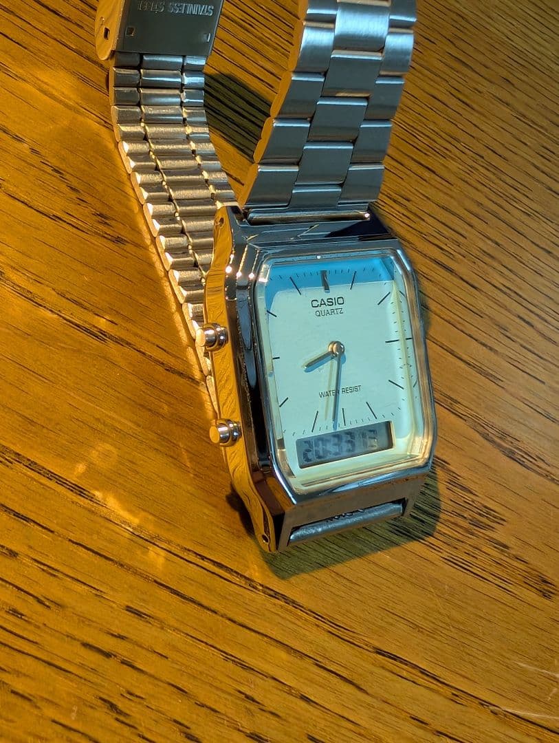 CASIO AQ-230 ターコイズ色