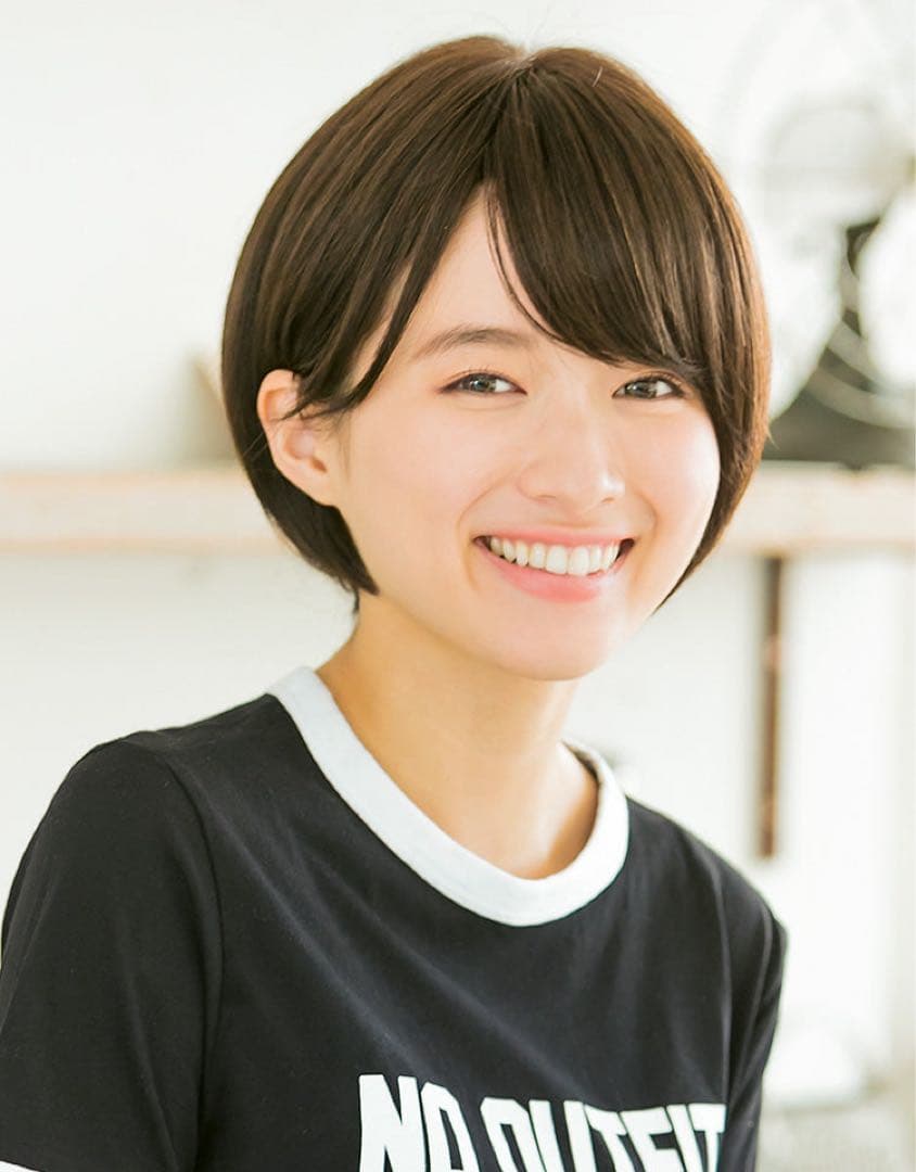 リネアストリア　天使のオリビアショート人毛MIX チョコブラウン　Mサイズ