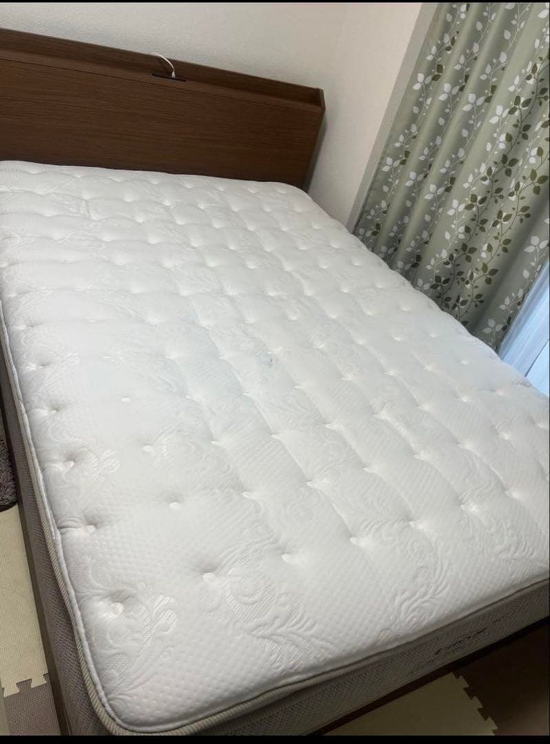 【ダブルベッドフレーム ＋ マットレス】Nスリープ ラグジュアリー L1MF