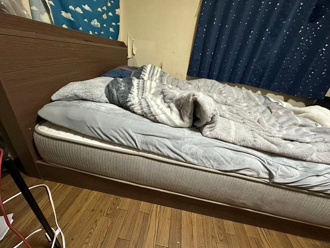 【ダブルベッドフレーム ＋ マットレス】Nスリープ ラグジュアリー L1MF