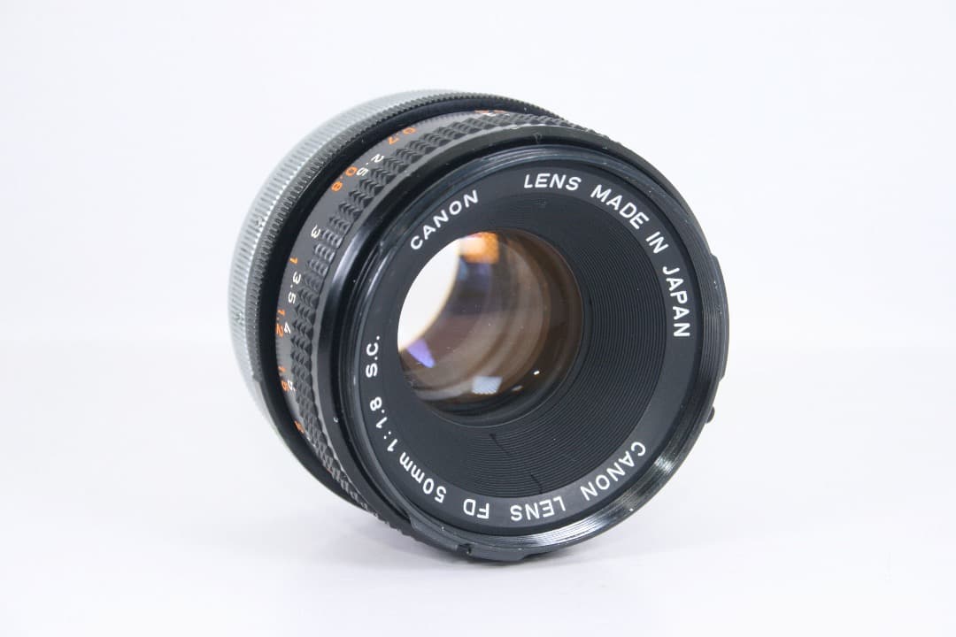 CANON FD 50mm F1.8 S.C. 光学清掃済み#234
