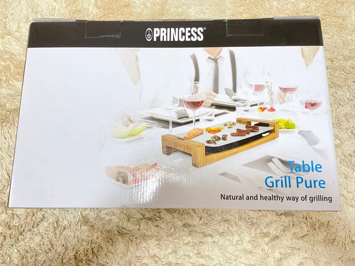 【新品未使用】PRINCESS 103035テーブルグリルミニピュア