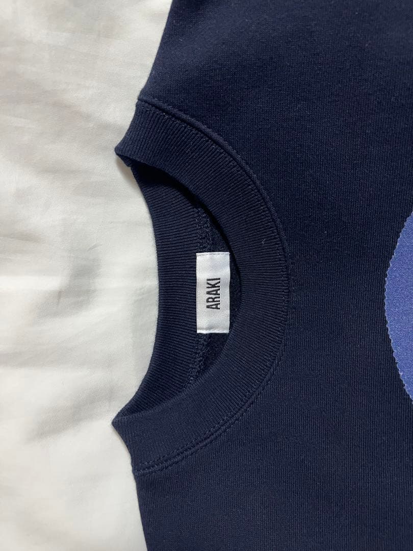 ARAKI 24aw スウェット ネイビー アラキ 美品