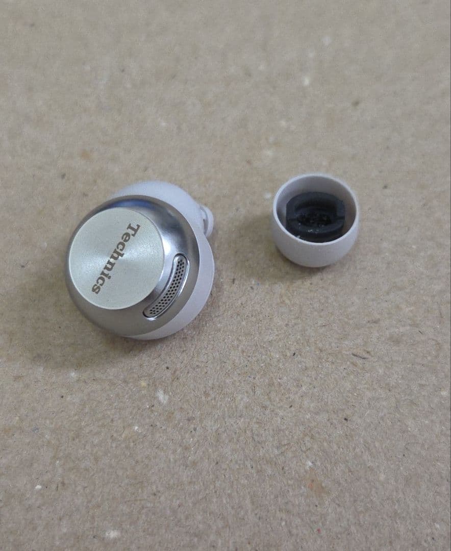 中古/左耳のみ/Technics EAH-AZ100-S/シルバー/左のみ/