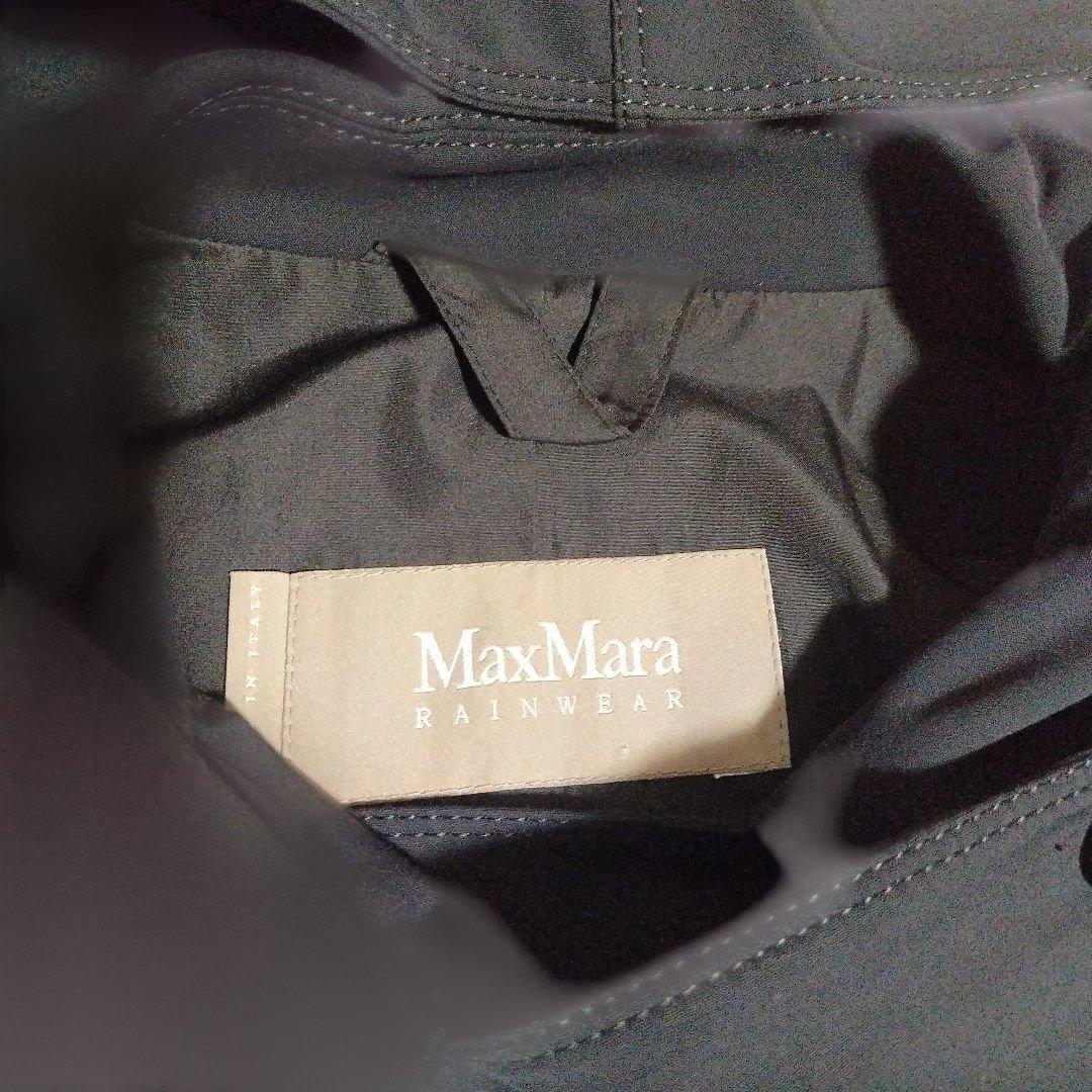 最終値下げ　MaxMara ネイビー フード付きジャケット