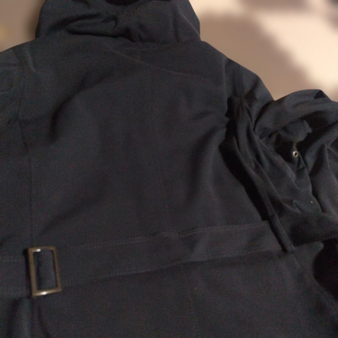 最終値下げ　MaxMara ネイビー フード付きジャケット