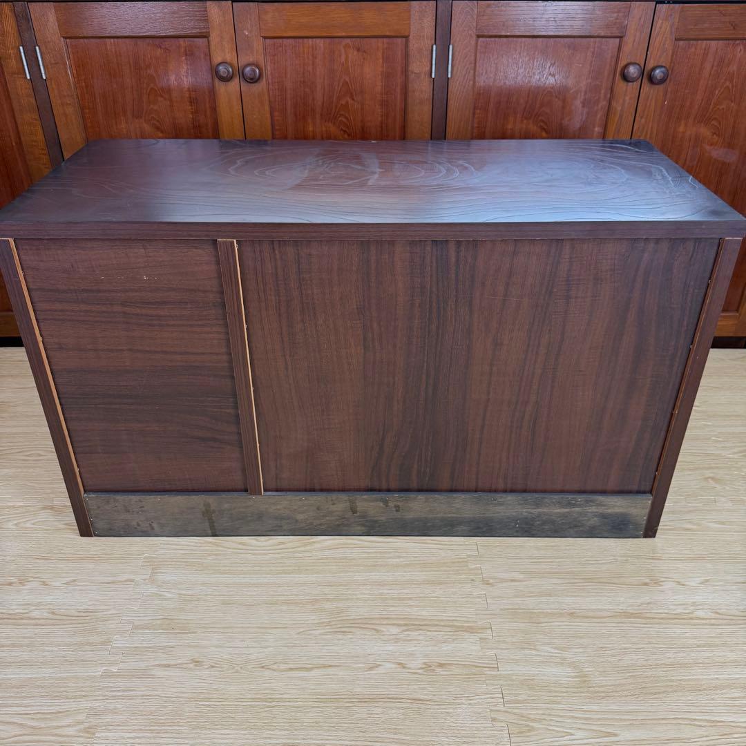 「格安早い者勝ち」民芸家具 欅材 整理箪笥 時代箪笥 3段チェスト 鉄金具 和