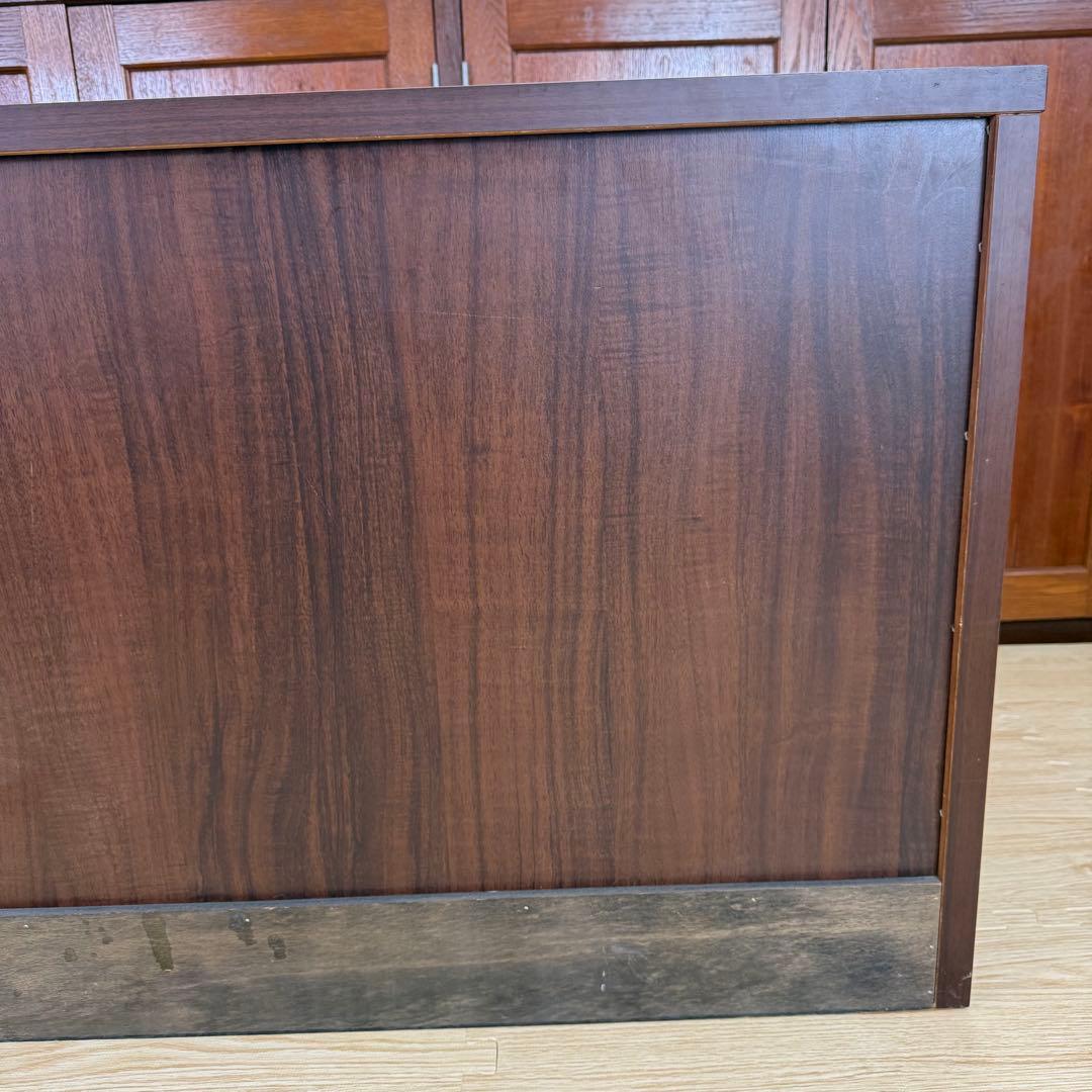 「格安早い者勝ち」民芸家具 欅材 整理箪笥 時代箪笥 3段チェスト 鉄金具 和