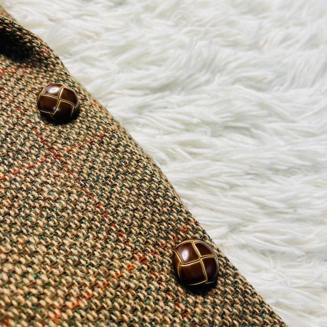 ジャケット・アウター Harris Tweed Trocken Check Jacket Brown