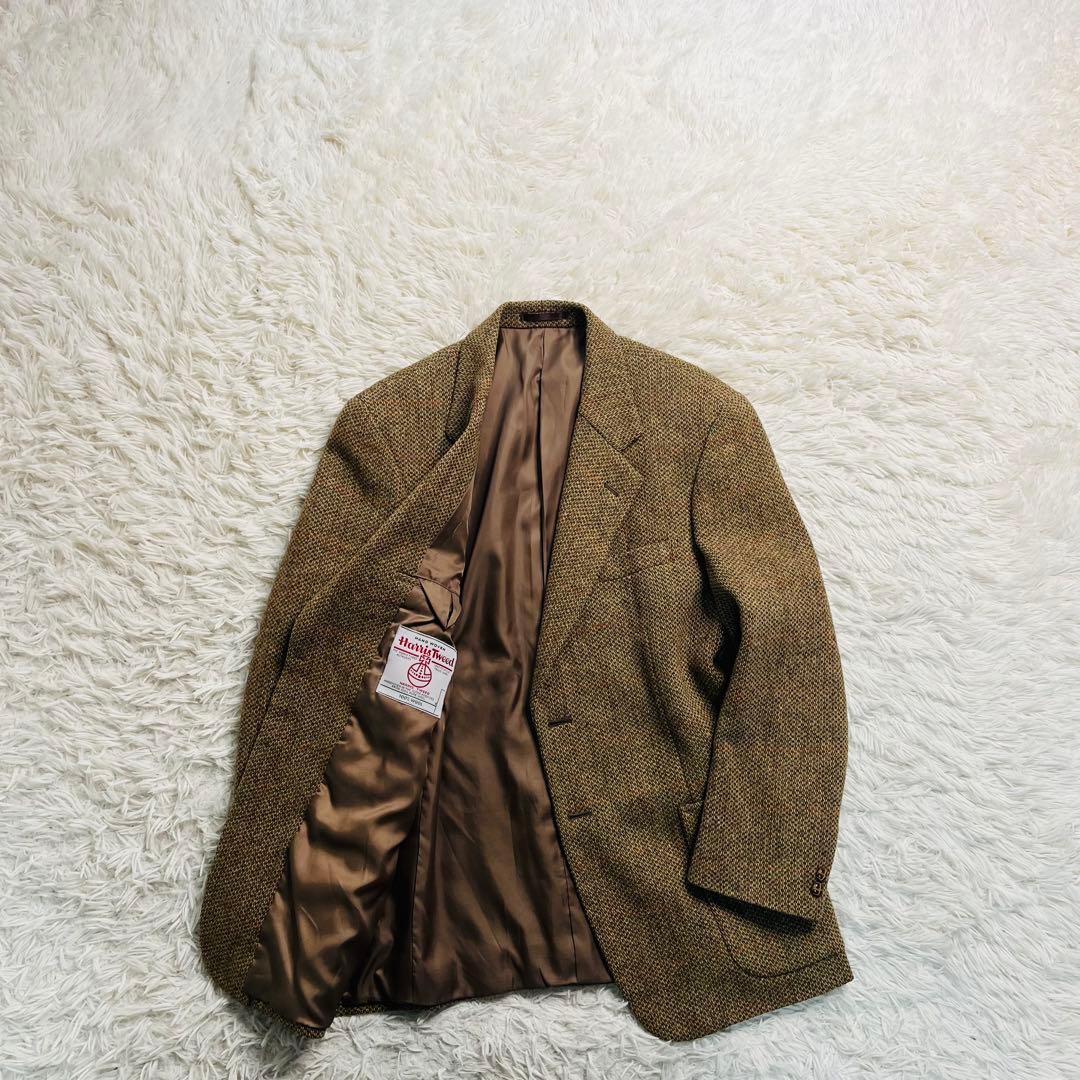 ジャケット・アウター Harris Tweed Trocken Check Jacket Brown