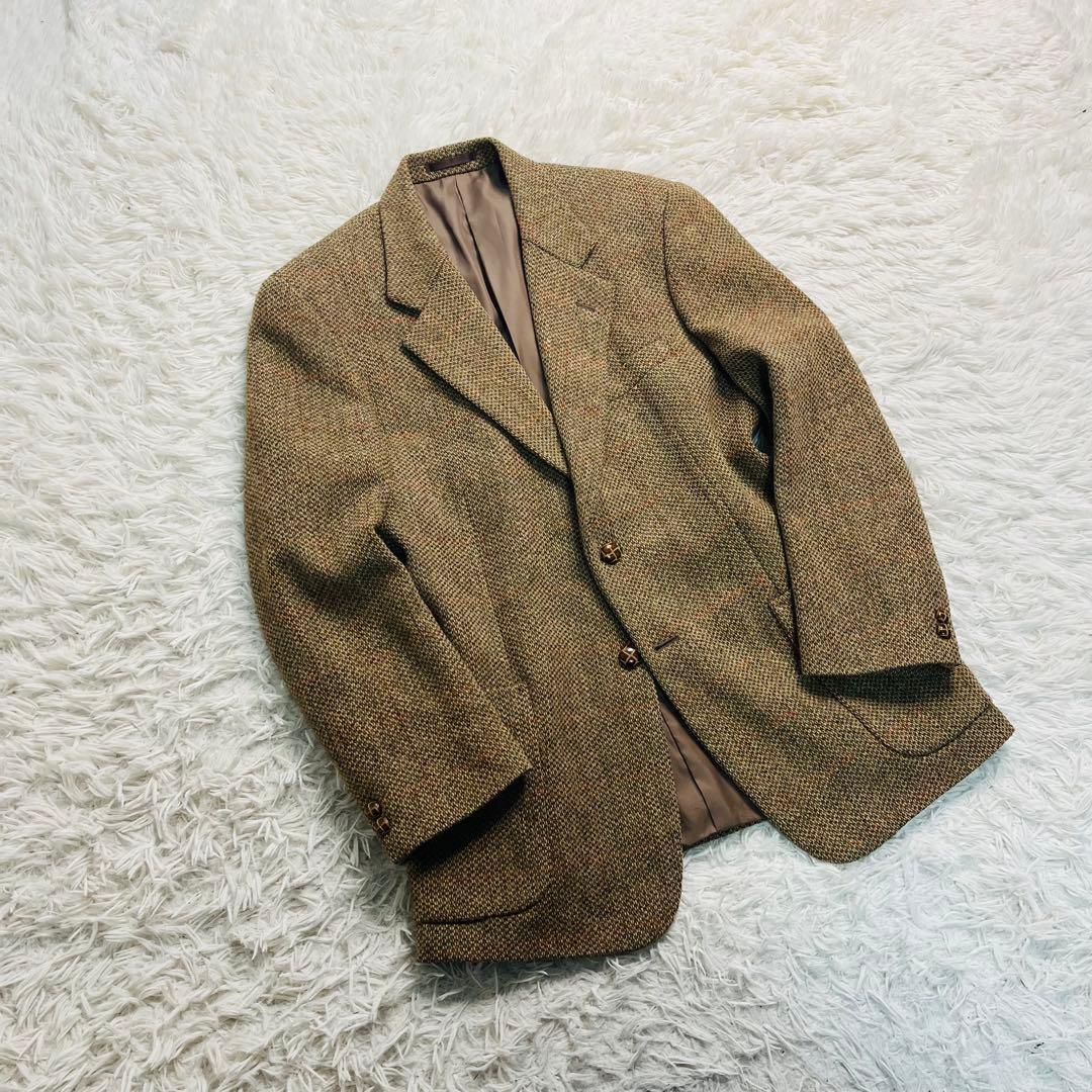 ジャケット・アウター Harris Tweed Trocken Check Jacket Brown