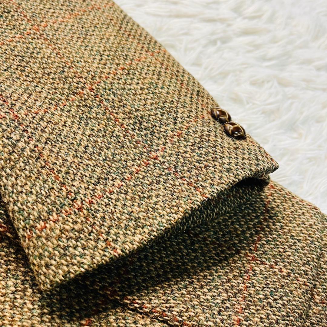 ジャケット・アウター Harris Tweed Trocken Check Jacket Brown