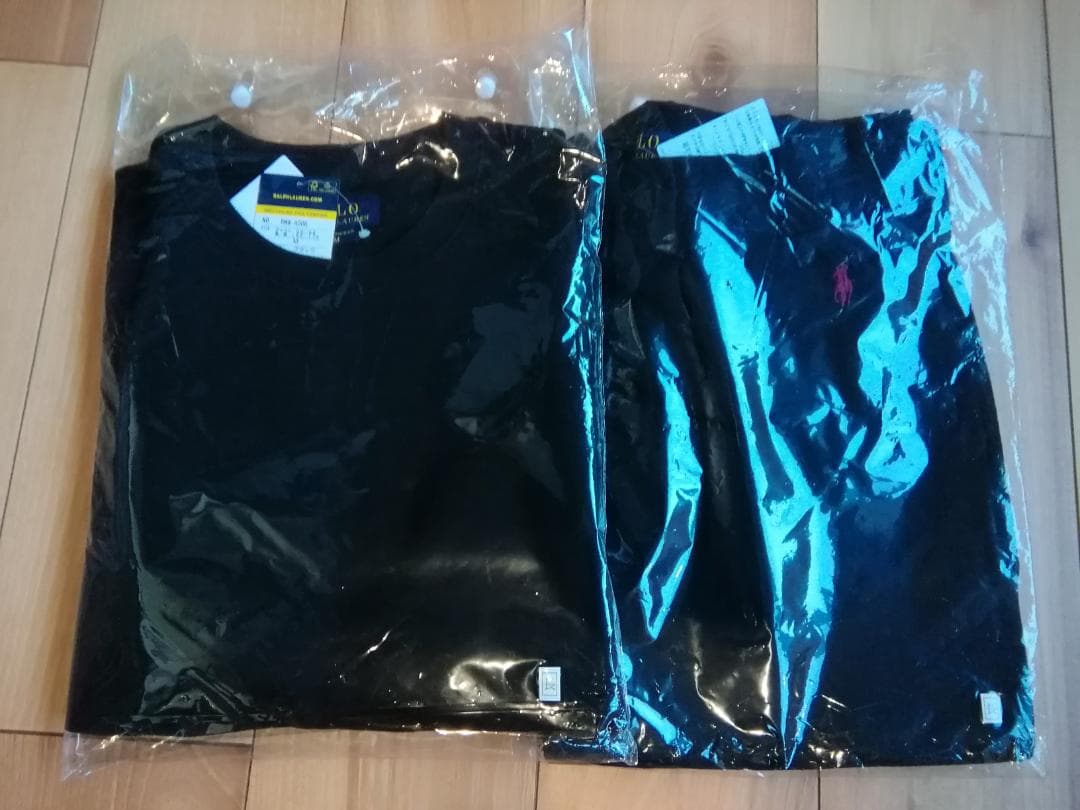 POLO RALPH LAUREN スウェットセットアップ新品 M ブラック