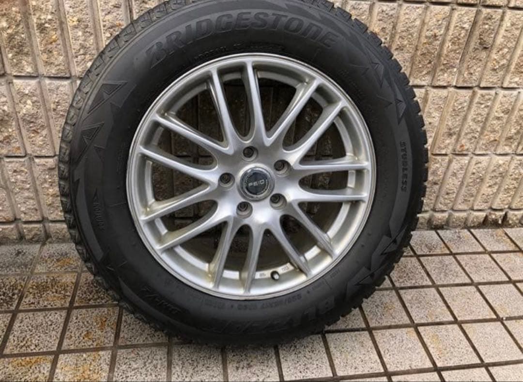 ブリヂストン　ブリザックDM-V2 225/65R17４本ホイール付