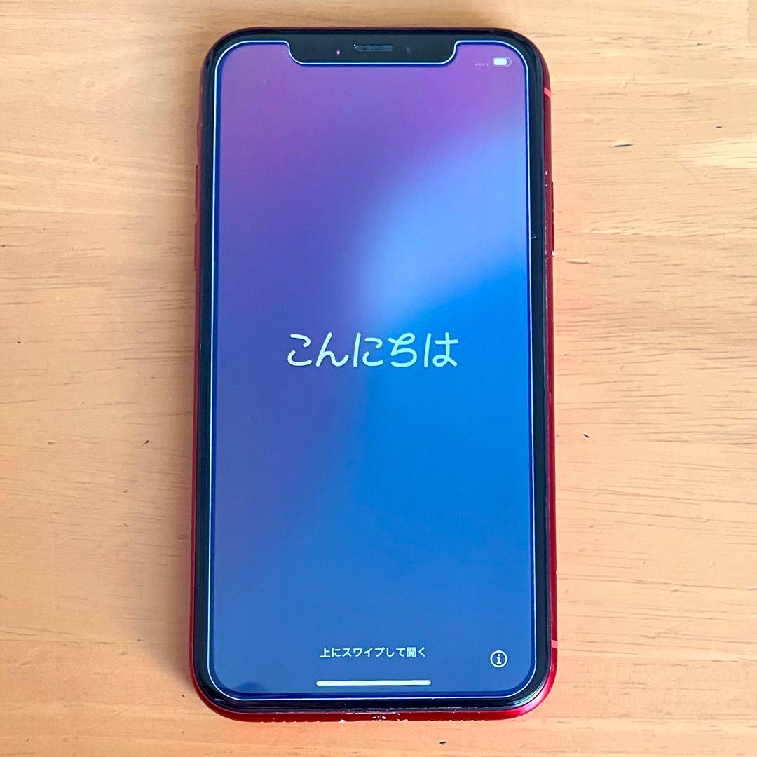 【レッド】 iPhoneXR 本体 128GB SIMフリー