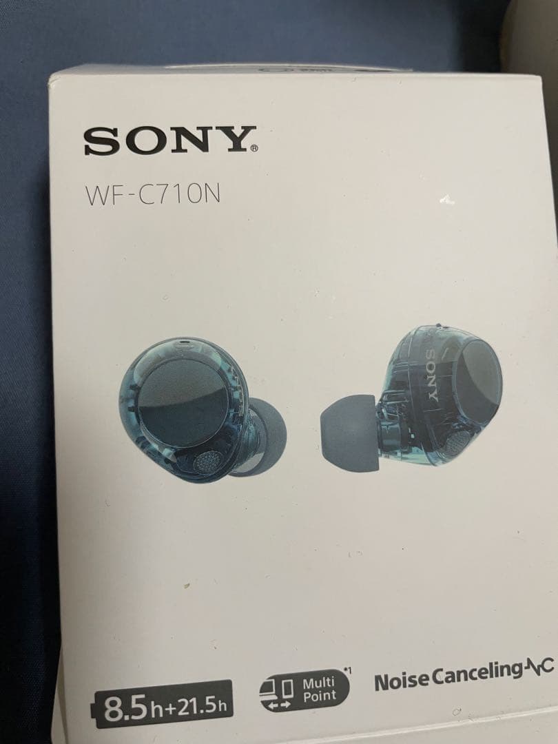 SONY WF-C710N グラスブルー 完全ワイヤレスイヤホン