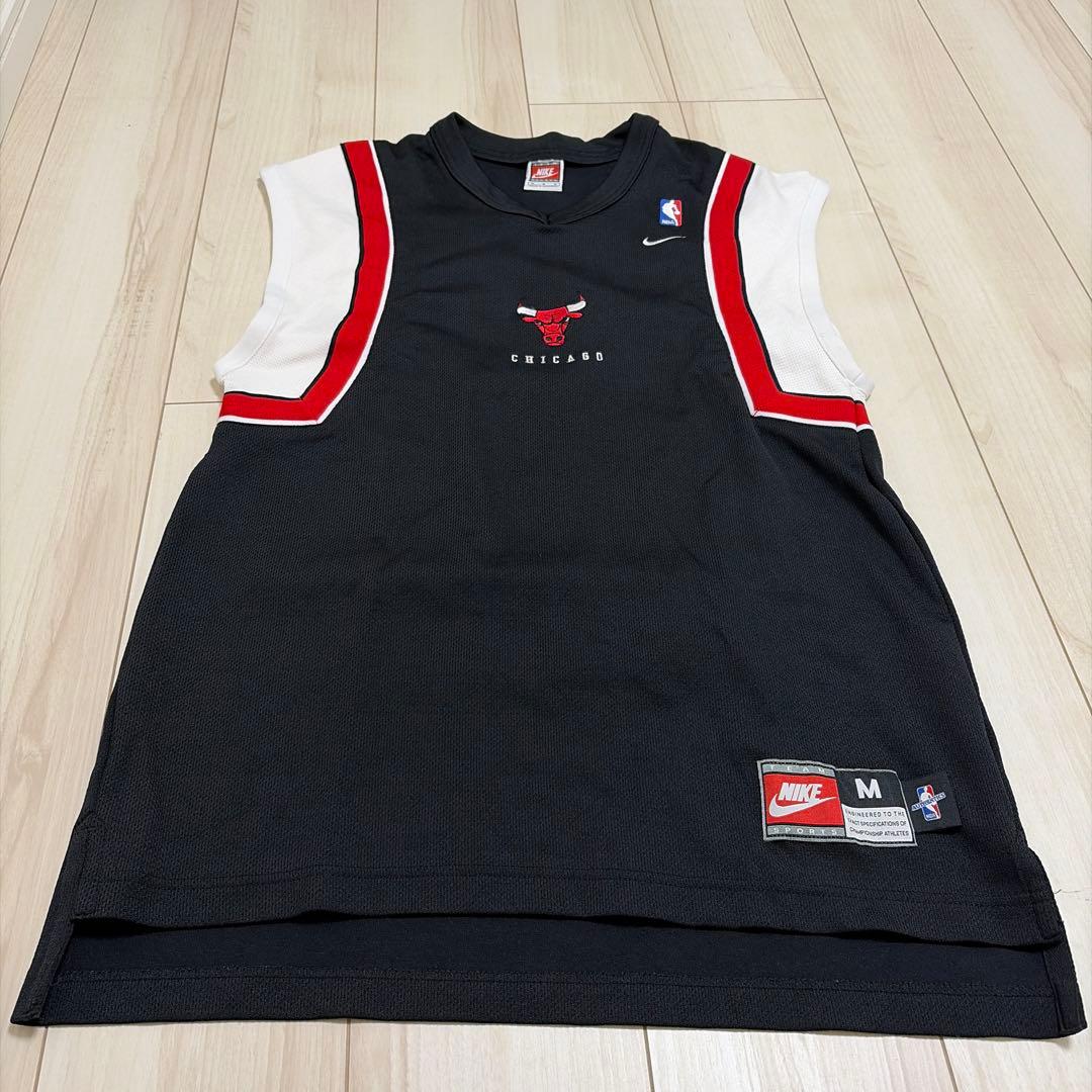NIKE ナイキ　90's シカゴブルズ　オーセンティックシューティング シャツ