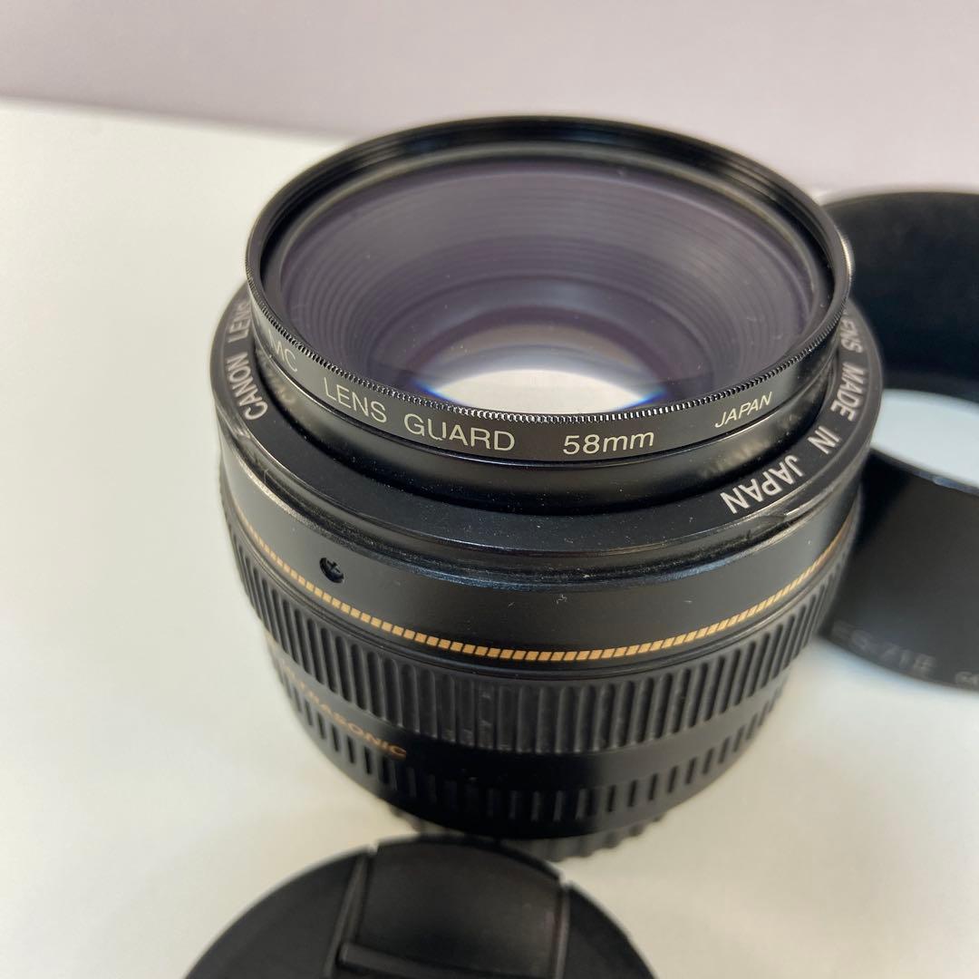 Canon EF50mm f/1.4 レンズ(レンズ保護フィルター+ケース付き)